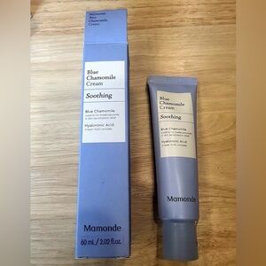 Mamonde Blue Chamomile Cream Soothing 2.02 fl oz 60ml Hyaluronic Acid New Sealed